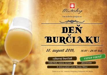 Deň burčiaku 2018